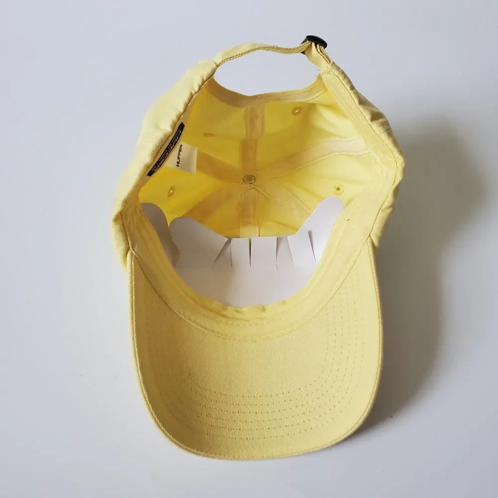 Huffer Embroidered Shrooms Ace Cap Medium Yellow Hippie‎ Summer Outdoor